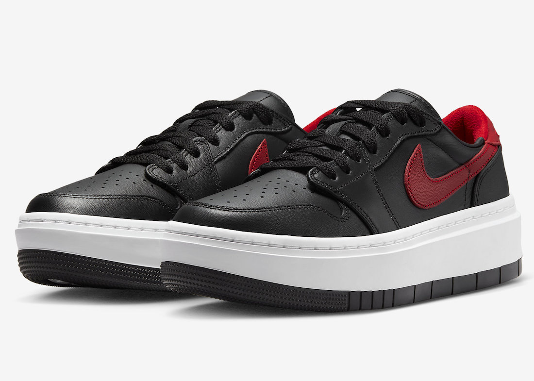 Air Jordan 1 Elevate Low Black Red DH7004-061 Release Date