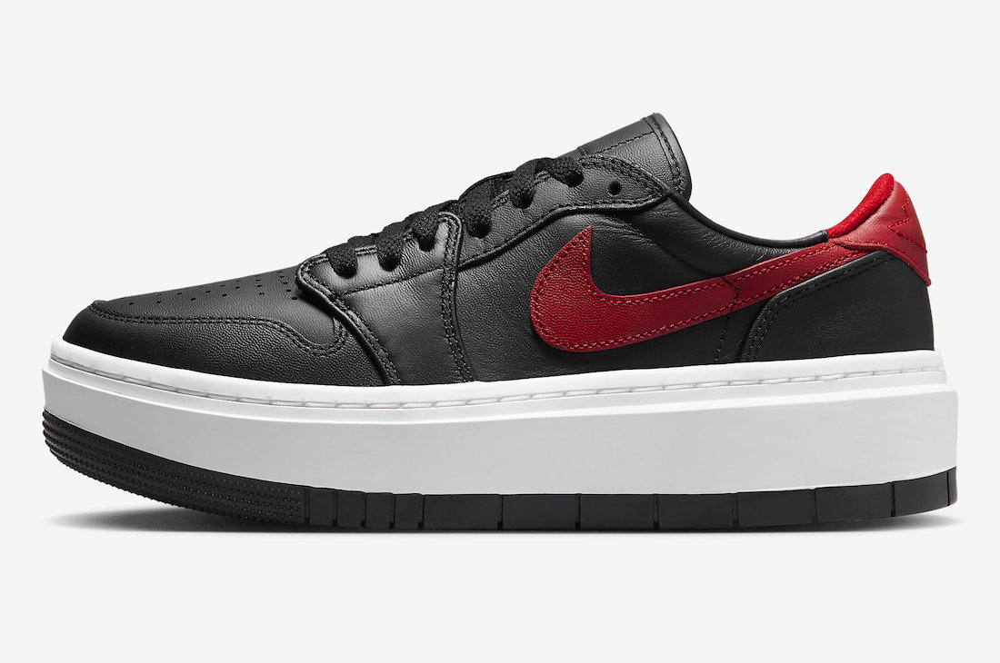 Air Jordan 1 Elevate Low Black Red DH7004-061 Release Date