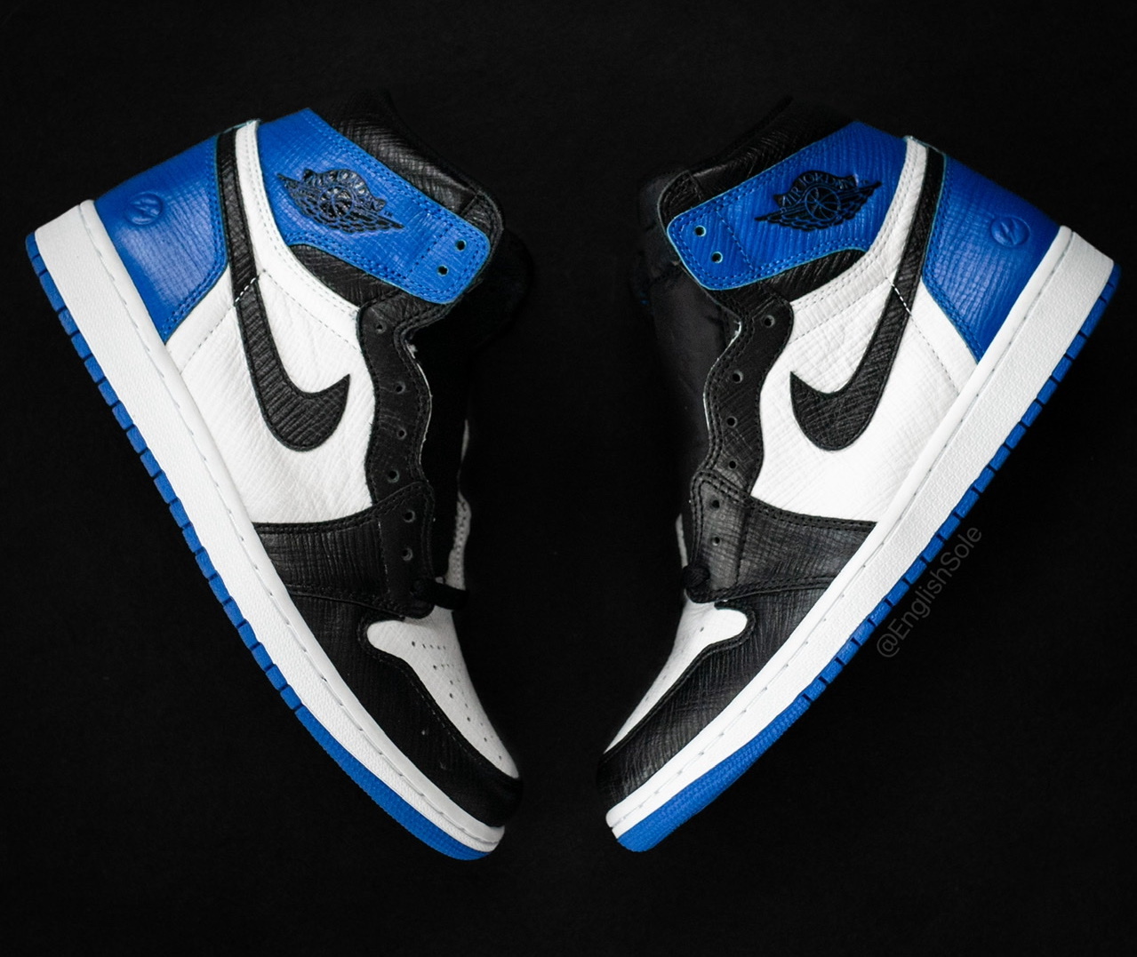 Air Jordan 1 High OG Fragment LV Leather Sample