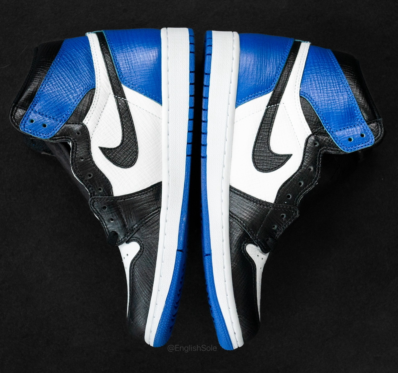 Air Jordan 1 High OG Fragment LV Leather Sample