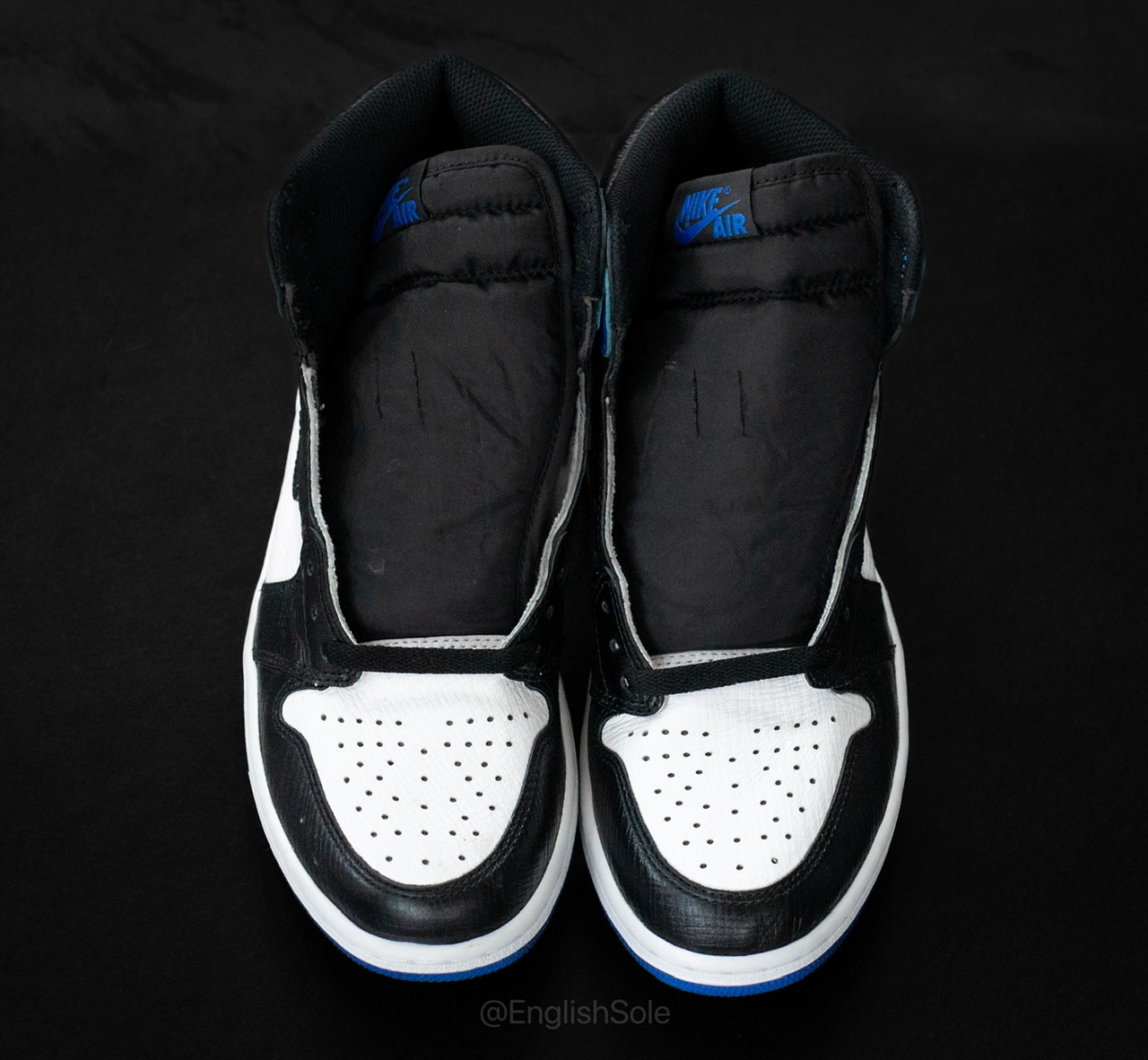 Air Jordan 1 High OG Fragment LV Leather Sample