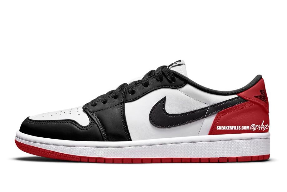 Air Jordan 1 Low OG Black Toe CZ0790-106 Release Date