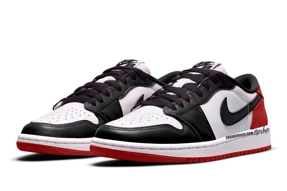 Air Jordan 1 Low OG Black Toe CZ0790-106 Release Date