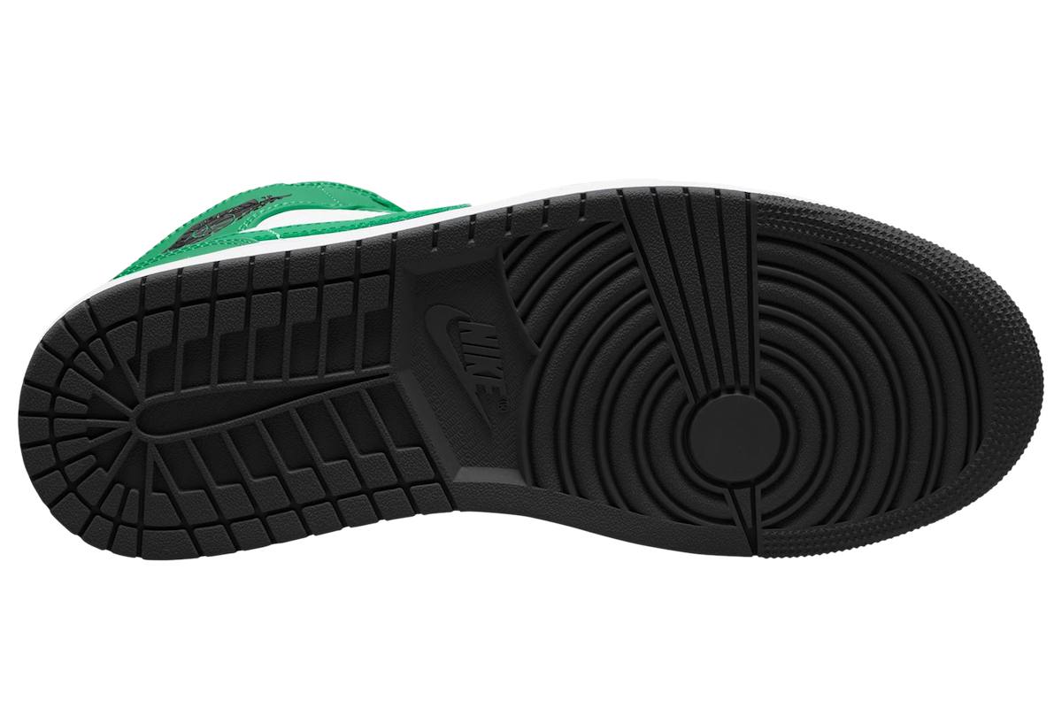 Air Jordan 1 Mid Green White Black DQ8426-301 Release Date Lateral Air Jordan 1 Mid Green White Black DQ8426-301 Release Date Lateral