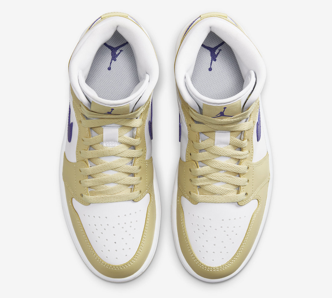 Air Jordan 1 Mid Lemon Wash BQ6472-701 Release Date