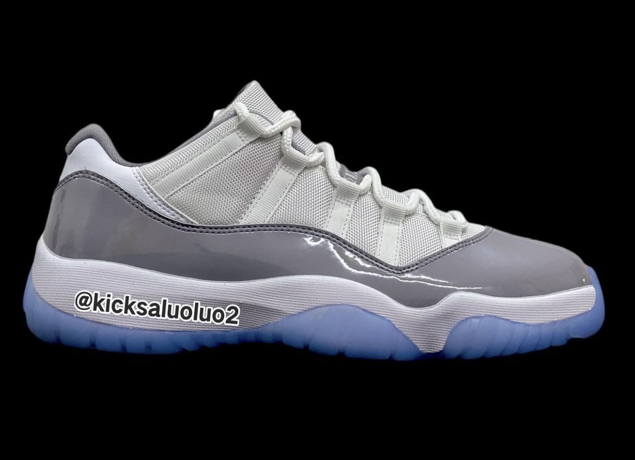 Air Jordan 11 Low Cement Grey AV2187-140 Release Date