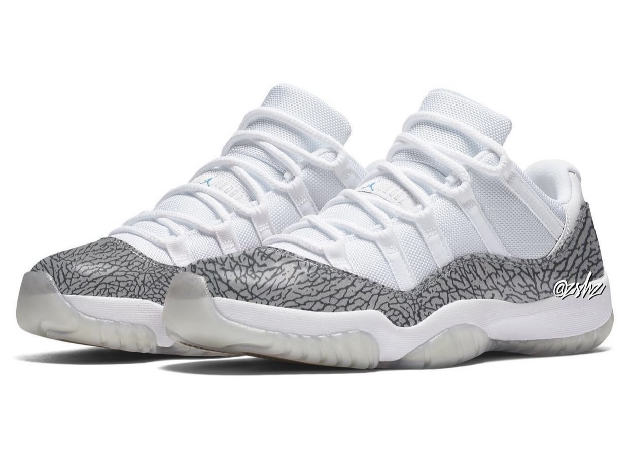 Air Jordan 11 Low White Cement AV2187-140 Release Date