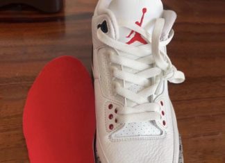 初见。Air Jordan 3 “White Cement Reimagined”（白色水泥）。