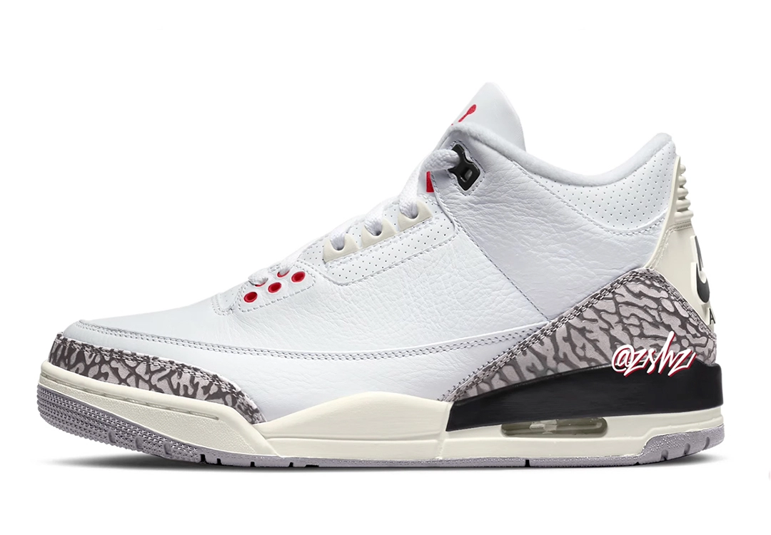 Air Jordan 3 White Cement Reimagined DN3707-100 Release Date