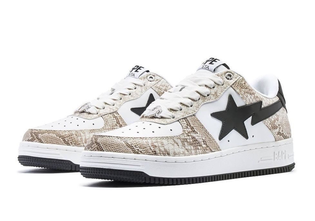 BAPE STA Snakeskin Release Date