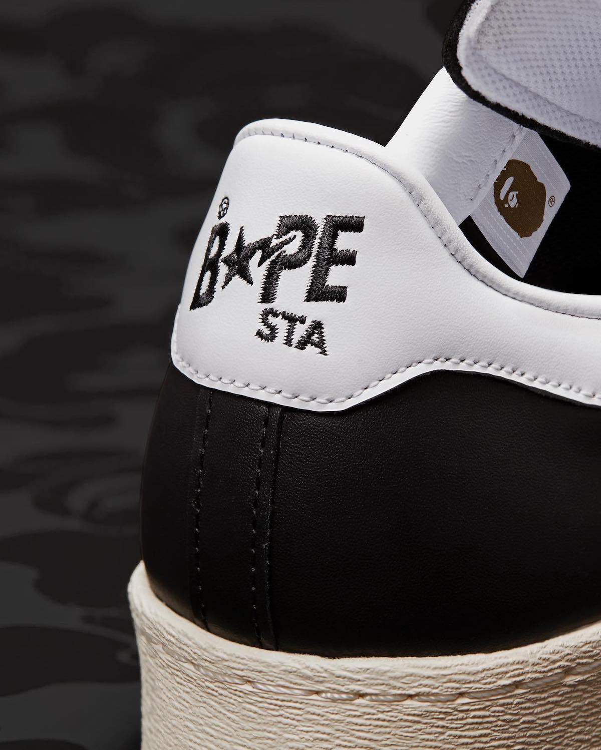 BAPE adidas Superstar Black White Release Date