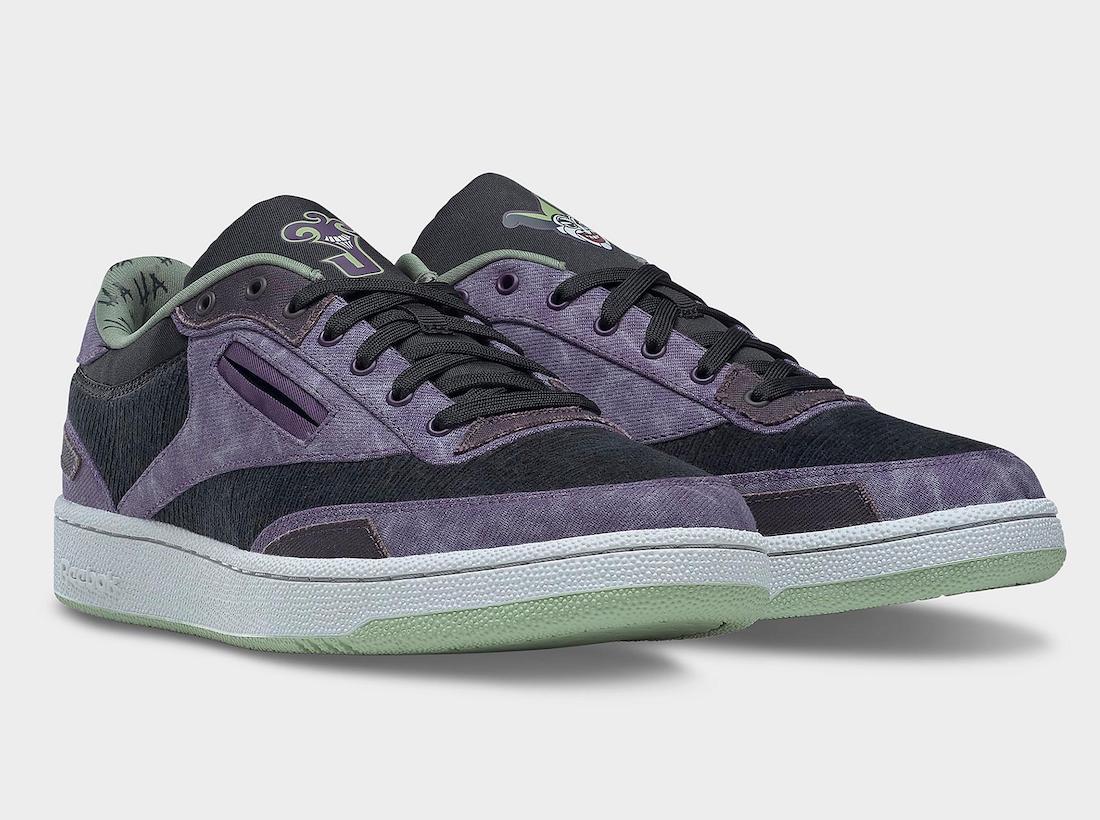 DC Reebok Club C Joker HQ4573 Release Date