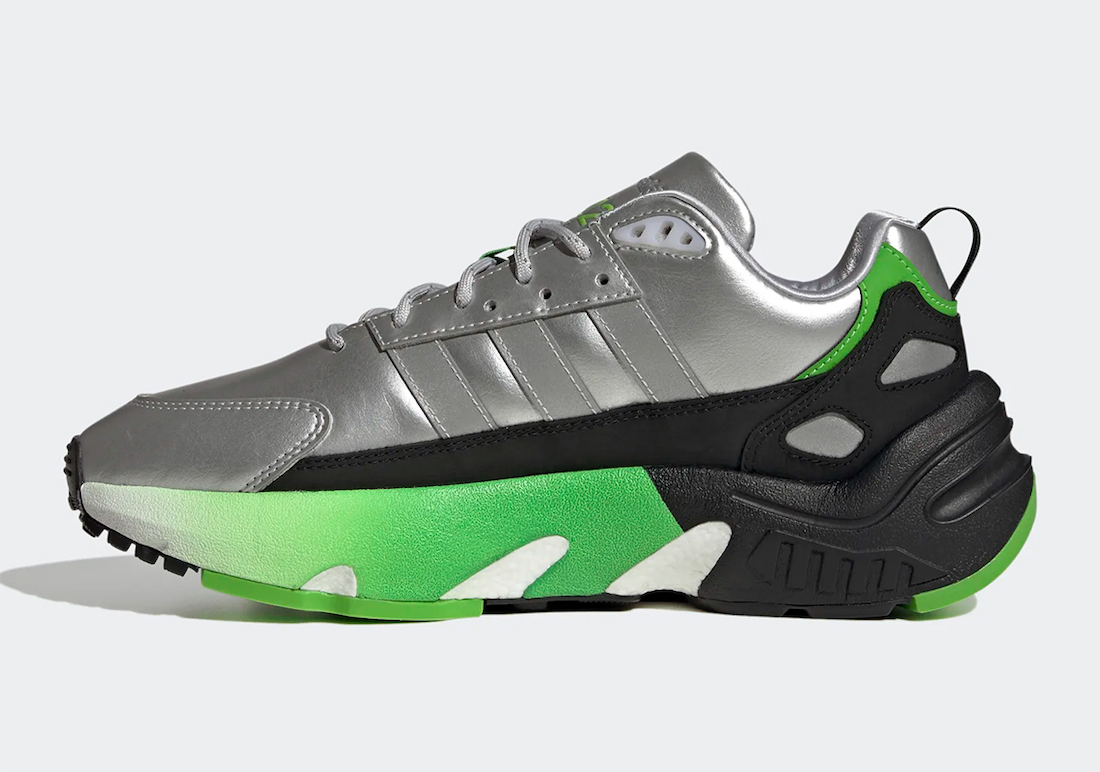 Kawasaki adidas ZX22 GW2125 Release Date Medial