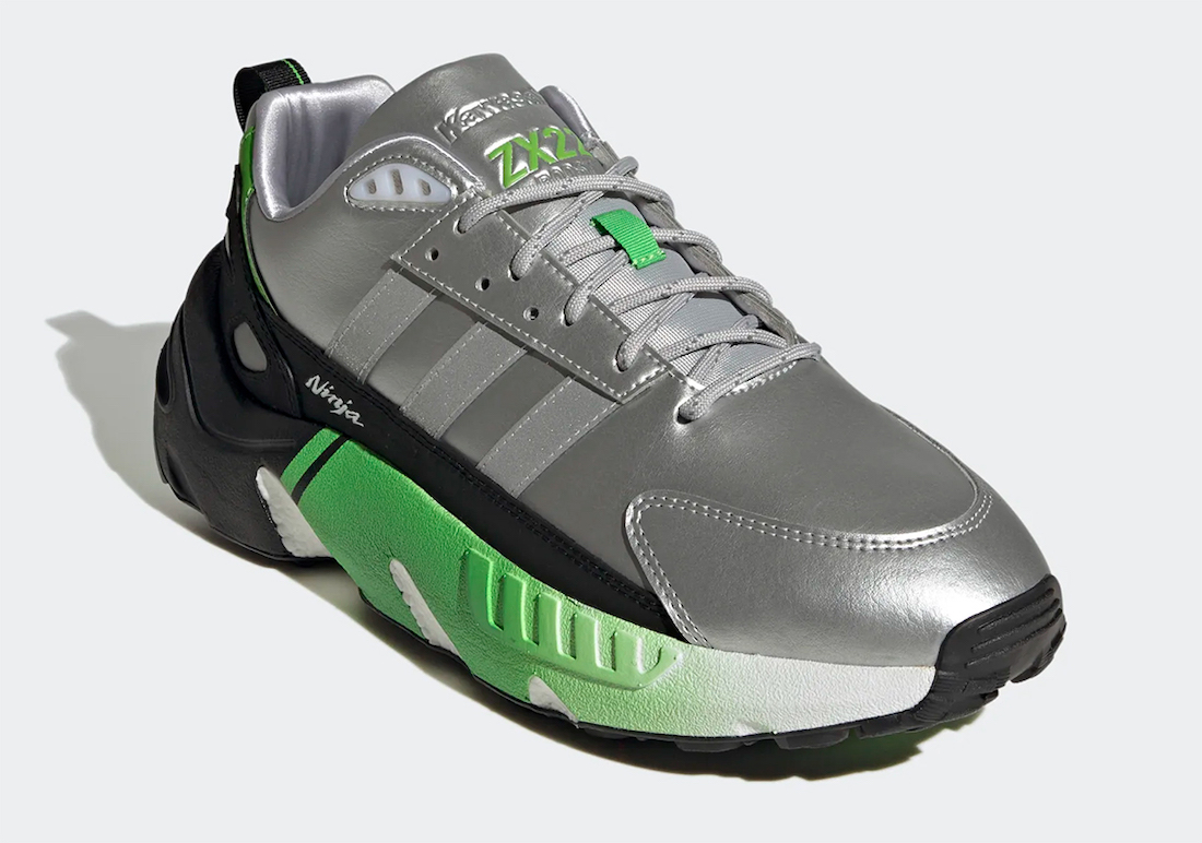 Kawasaki adidas ZX22 GW2125 Release Date Front