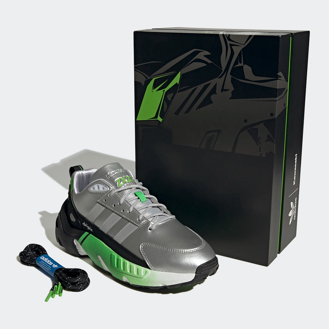 Kawasaki adidas ZX22 GW2125 Release Date Box