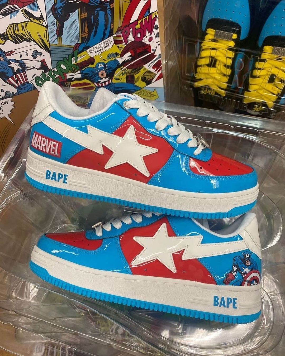 Marvel Bape Sta Captain America 2022 Release Date