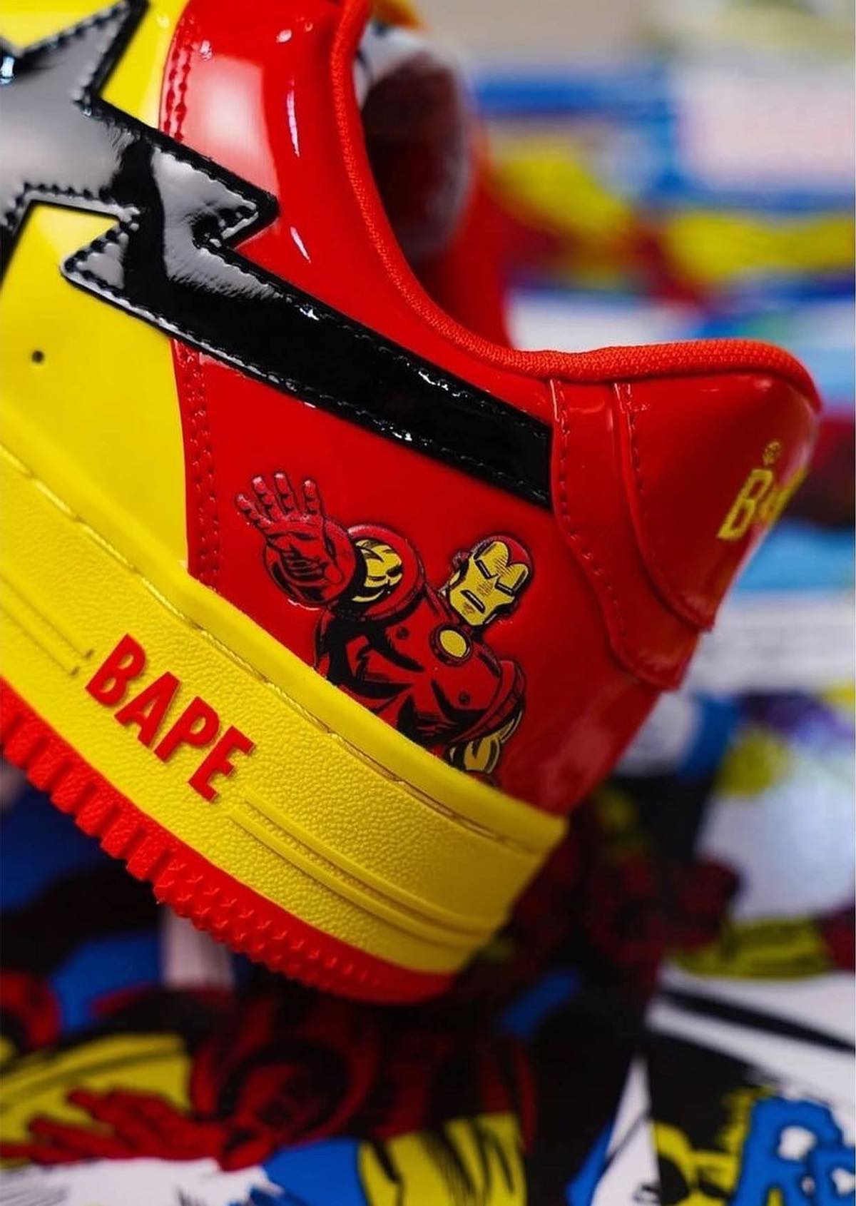 Marvel Bape Sta Iron Man 2022