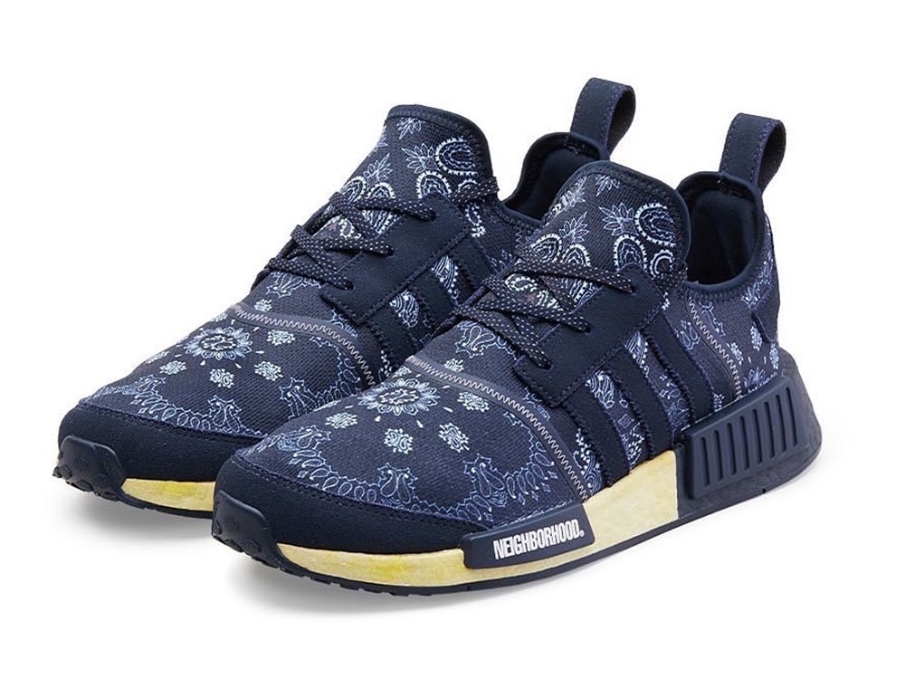 Neighborhood x adidas NMD R1 Paisley Release Date