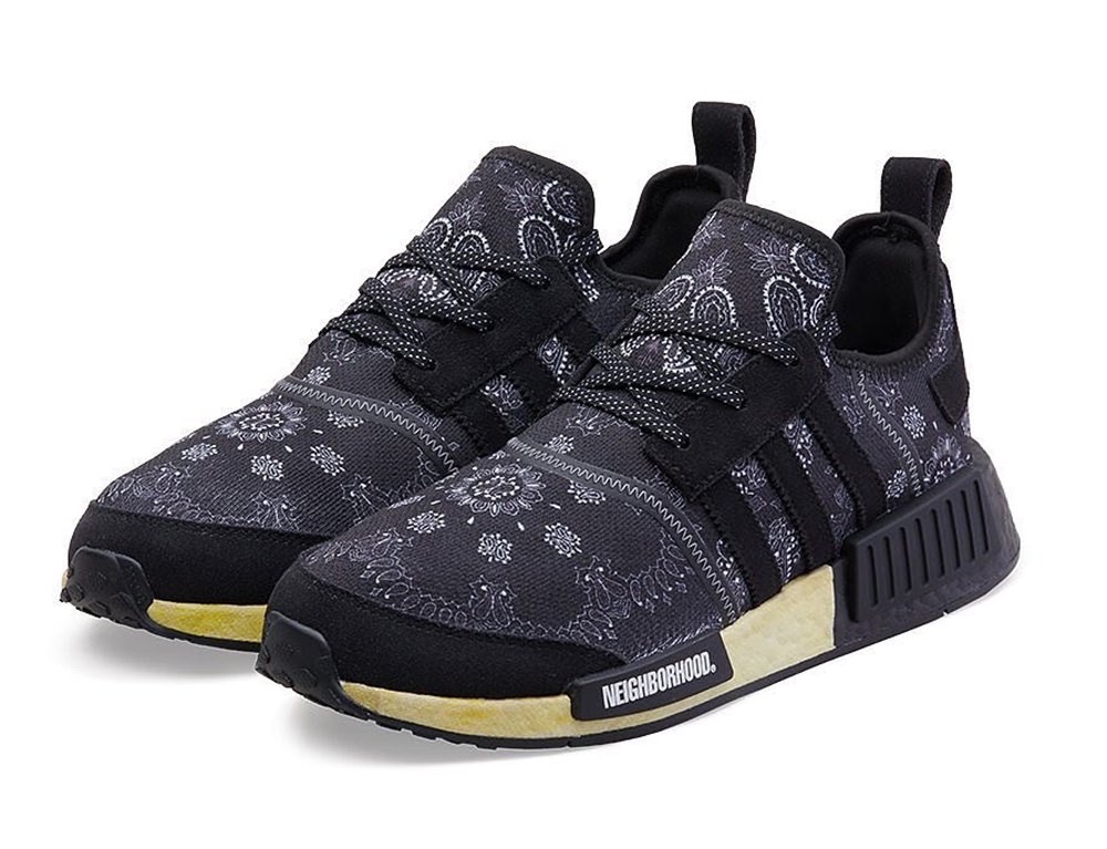 Neighborhood x adidas NMD R1 Paisley Release Date