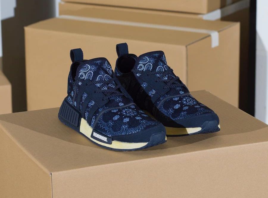 Neighborhood x adidas NMD R1 Paisley Release Date