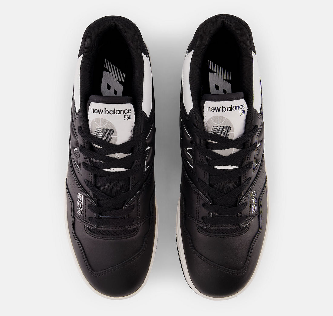 New Balance 550 Black White BB550SV1 Release Date