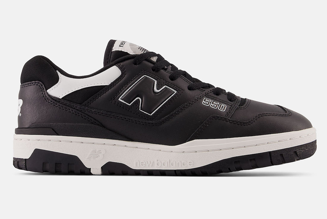 New Balance 550 Black White BB550SV1 Release Date