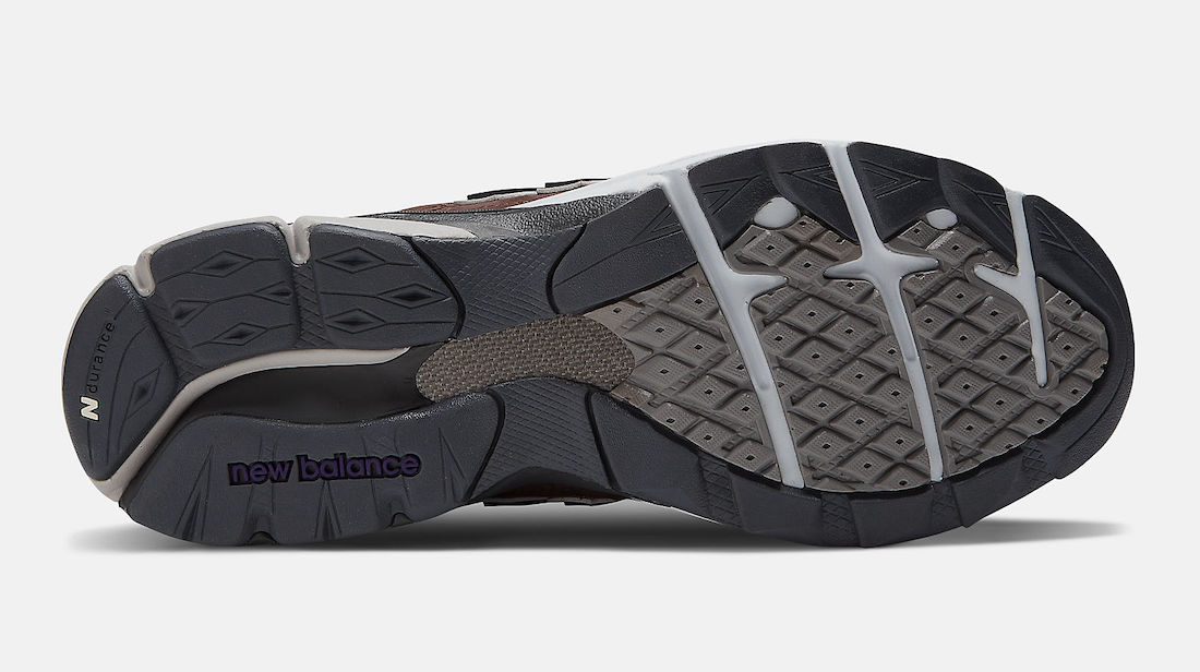 New Balance 990v3 Brown Purple M990BR3 Release Date