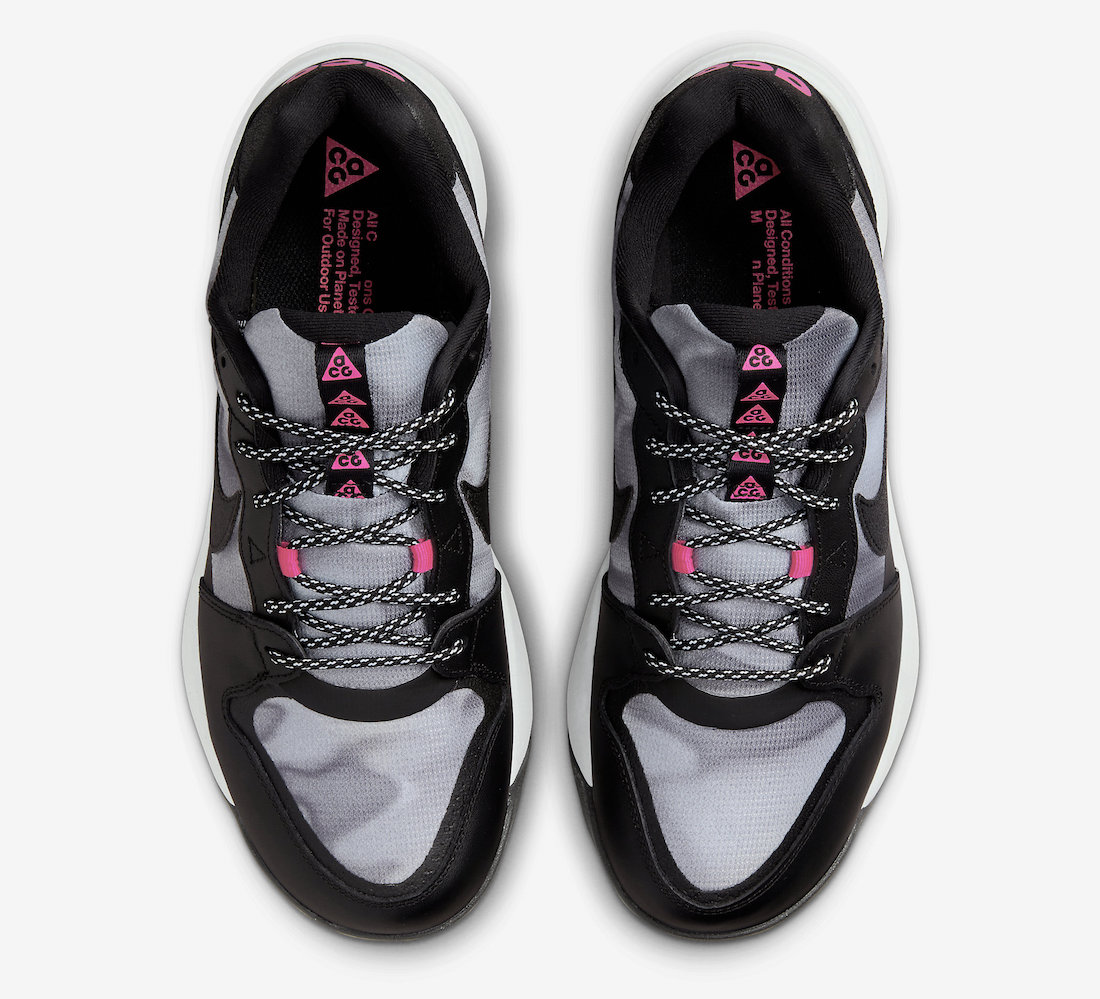 Nike ACG Lowcate Black Wolf Grey Hyper Pink DR1030-001 Release Date