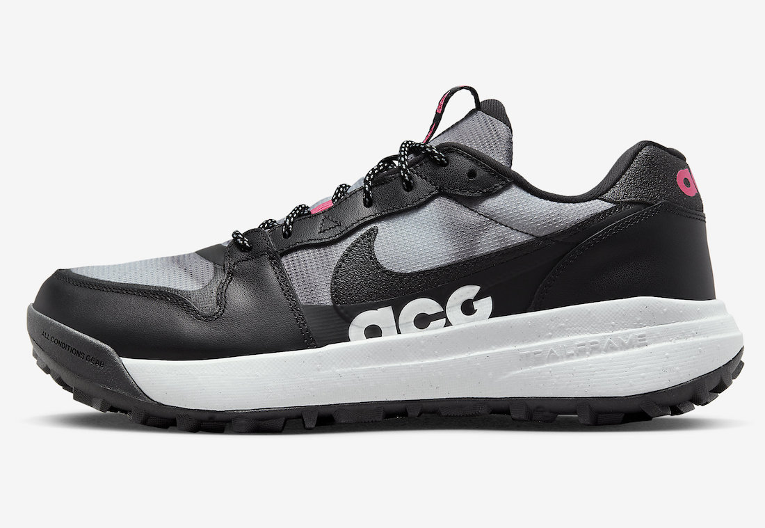 Nike ACG Lowcate Black Wolf Grey Hyper Pink DR1030-001 Release Date