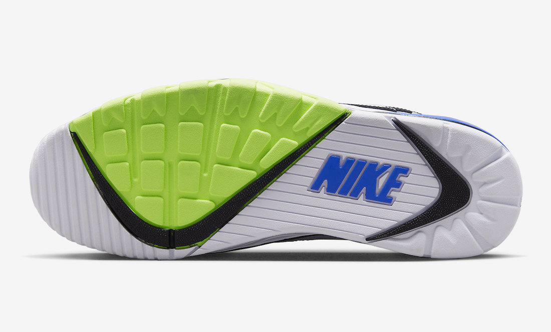 Nike Air Cross Trainer 3 Low White Volt Blue FD0788-100 Release Date