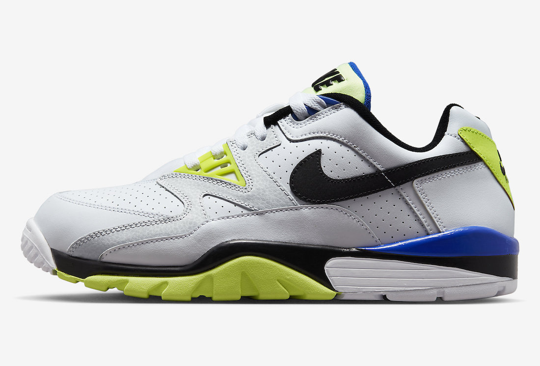 Nike Air Cross Trainer 3 Low White Volt Blue FD0788-100 Release Date