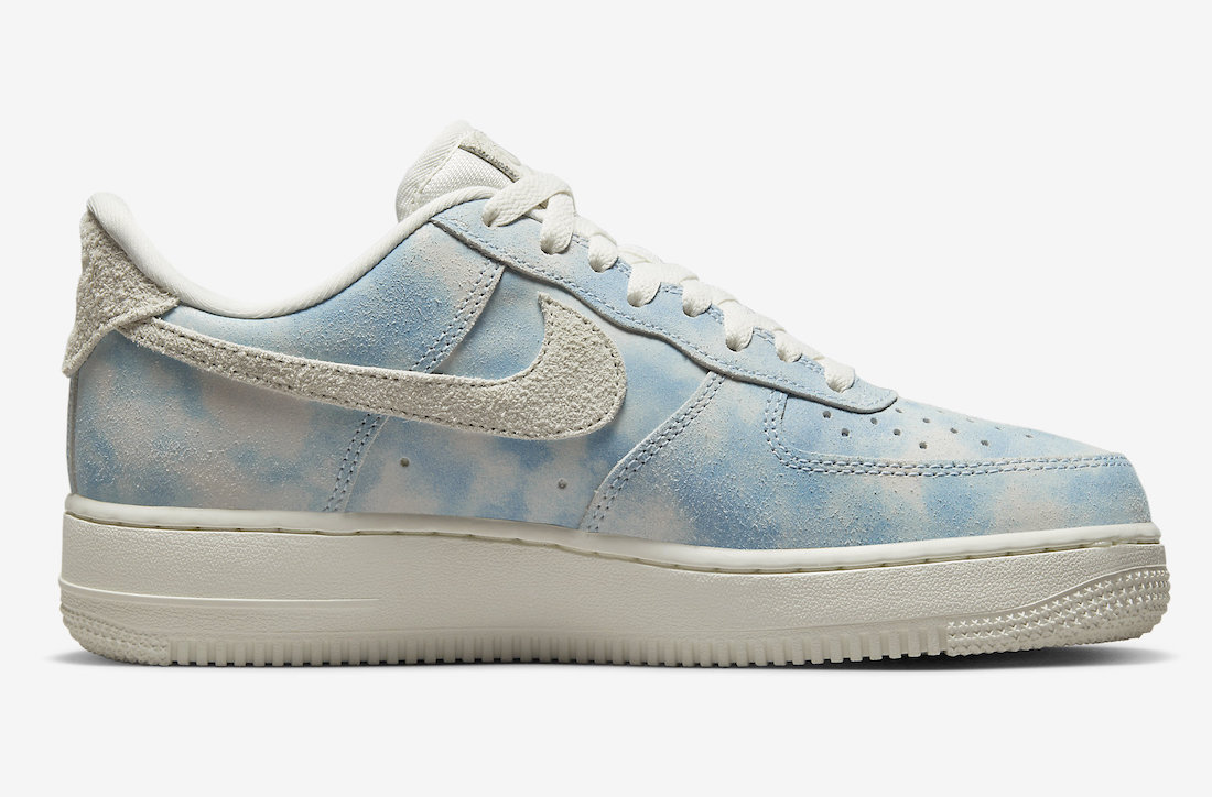 Nike Air Force 1 Low Clouds University Blue Sail FD0883-400 Release Date 