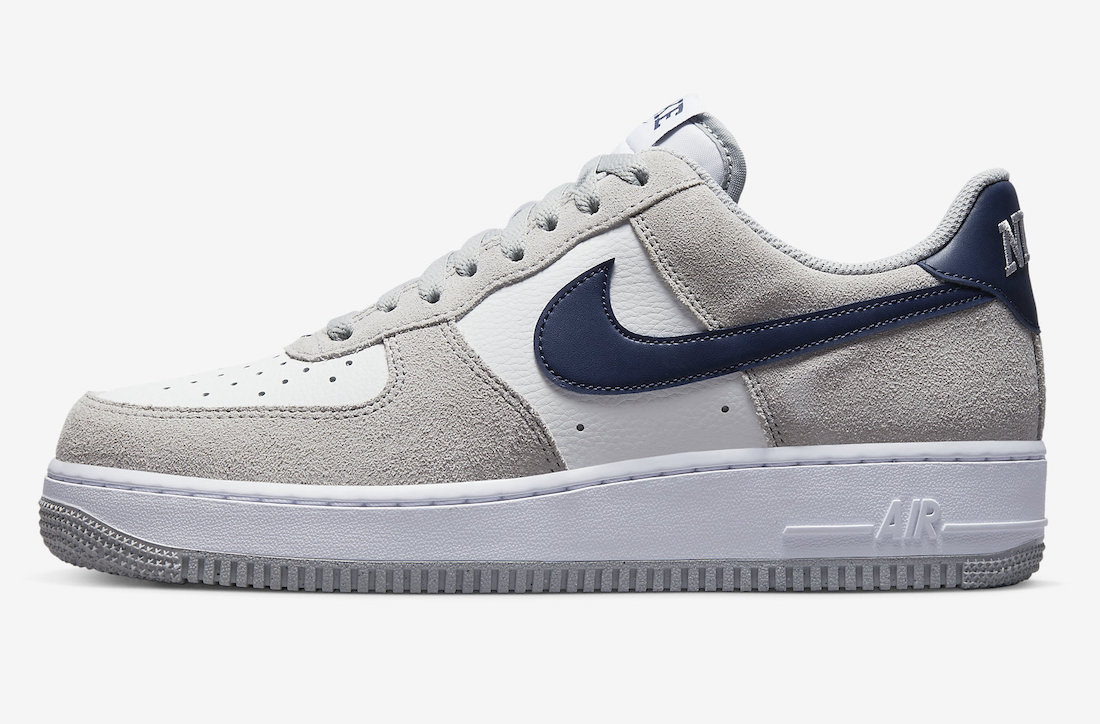 Nike Air Force 1 Low Light Smoke Grey Midnight Navy Summit White FD9748-001 Release Date