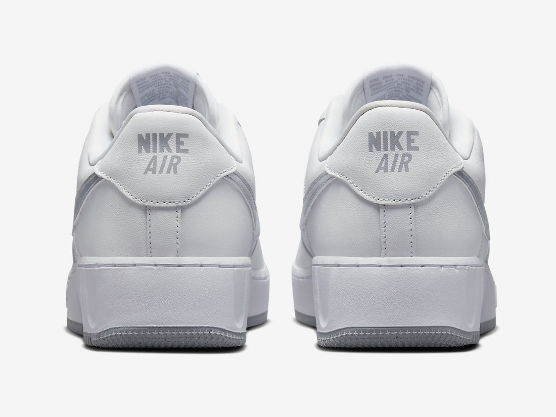 Nike Air Force 1 Low Utility White Silver Pure Platinum Wolf Grey FD0937-100 Release Date Front