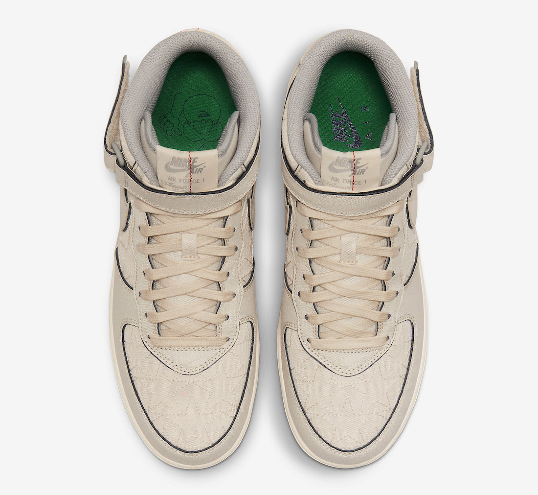 Nike Air Force 1 Mid Pearl White DZ5367-219 Release Date