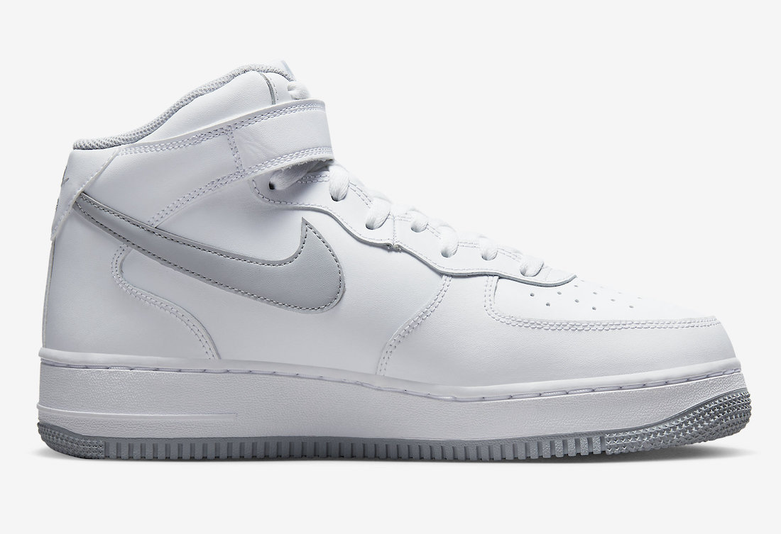 Nike Air Force 1 Mid White Grey DV0806-100 Release Date