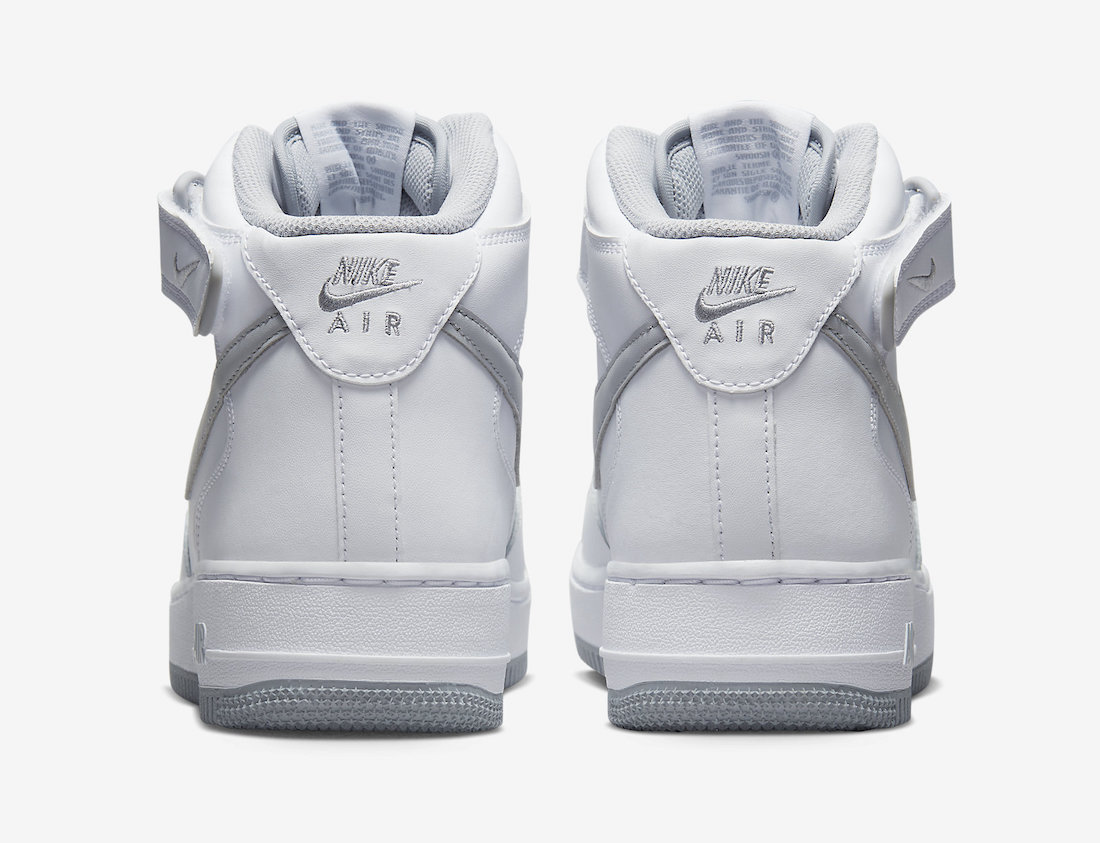 Nike Air Force 1 Mid White Grey DV0806-100 Release Date