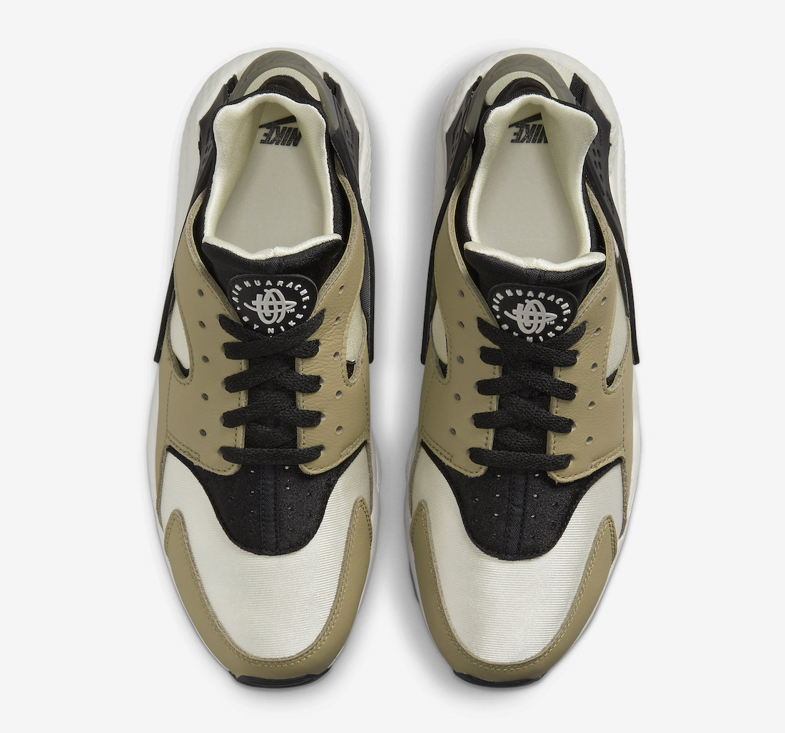 Nike Air Huarache DD1068-007 Olive Release Date Top