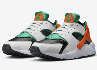 Nike Air Huarache “Miami Hurricanes “的官方照片