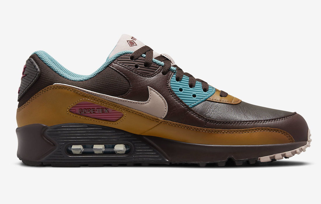 Nike Air Max 90 Gore-Tex Velvet Brown DJ9779-200 Release Date