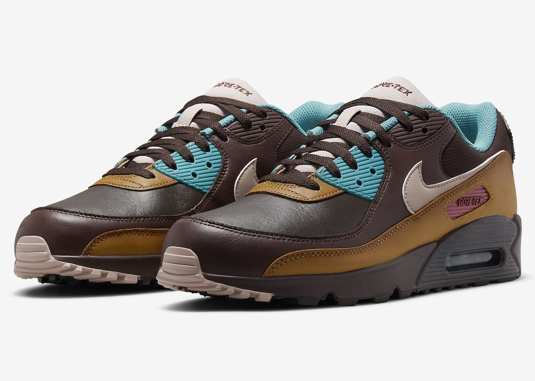 Nike Air Max 90 Gore-Tex Velvet Brown DJ9779-200 Release Date