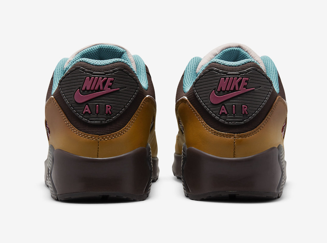 Nike Air Max 90 Gore-Tex Velvet Brown DJ9779-200 Release Date