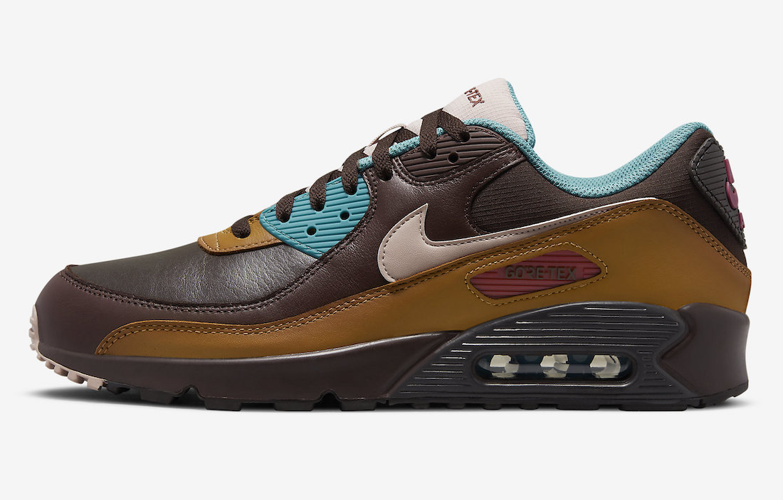 Nike Air Max 90 Gore-Tex Velvet Brown DJ9779-200 Release Date