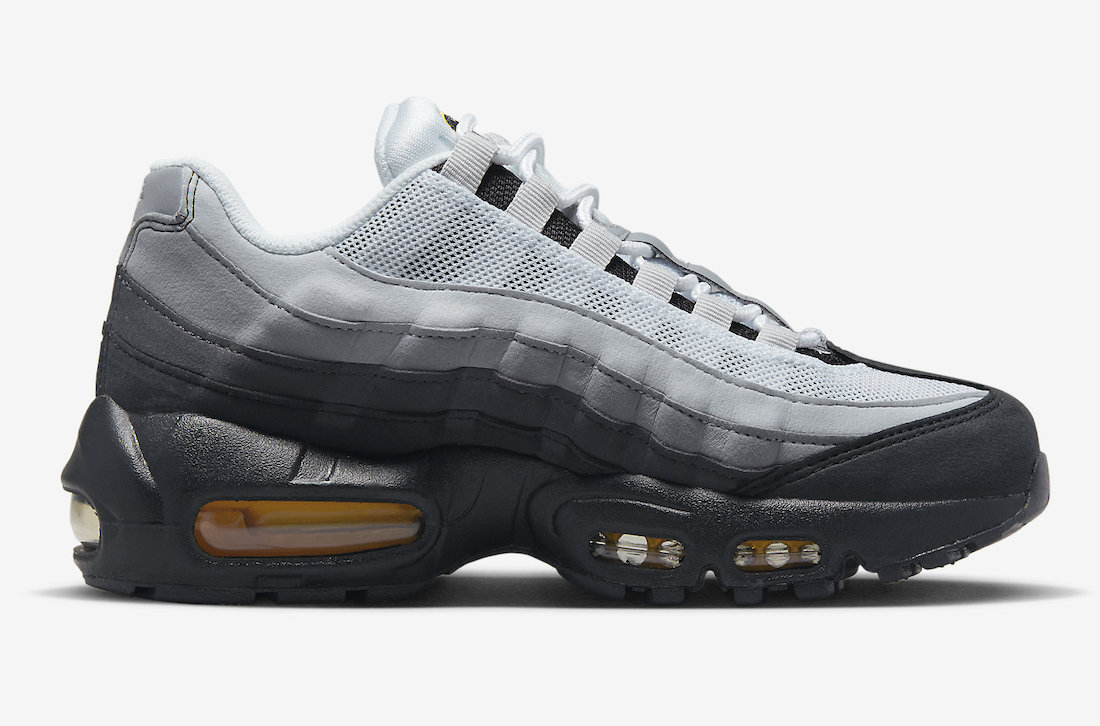 Nike Air Max 95 GS Black Grey Laser Orange FD9775-001 Release Date