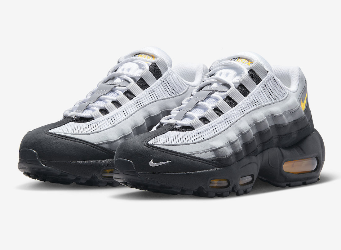 Nike Air Max 95 GS Black Grey Laser Orange FD9775-001 Release Date