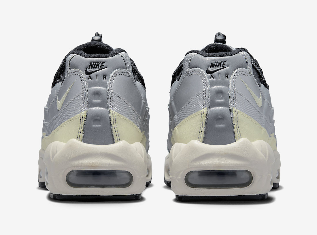 Nike Air Max 95 Metallic Silver Alabaster Black FD0798-001 Release Date