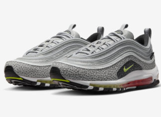 耐克Air Max 97 “Kiss My Airs” 覆盖在Safari印花上