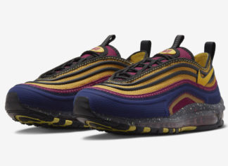 Nike Air Max 97 Terrascape覆盖在芥末黄上的图案