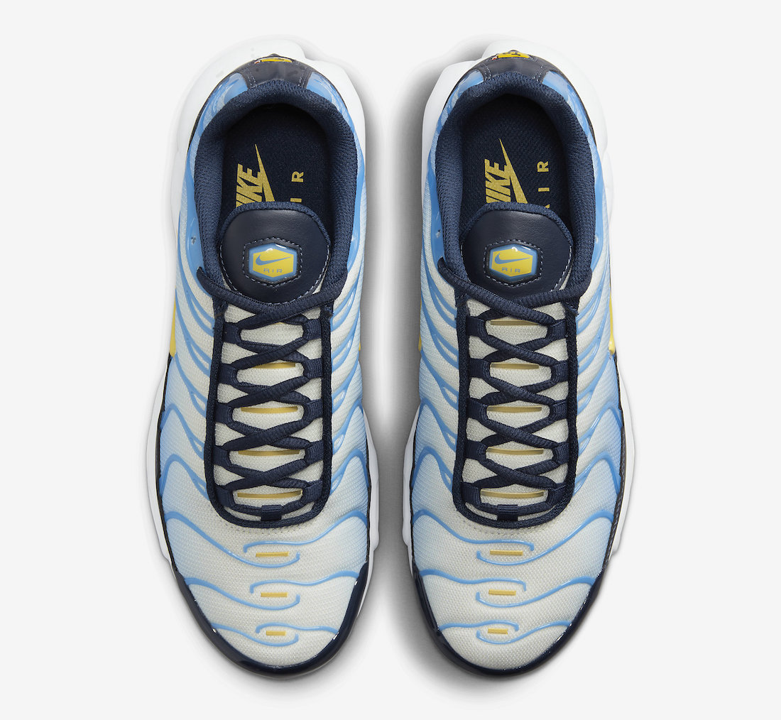 Nike Air Max Plus Blue Yellow FD9871-400 Release Date