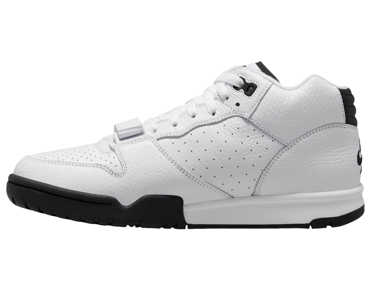 Nike Air Trainer 1 White Black FB8066-100 Release Date Lateral